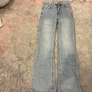 Pacsun, bootleg, light wash jeans